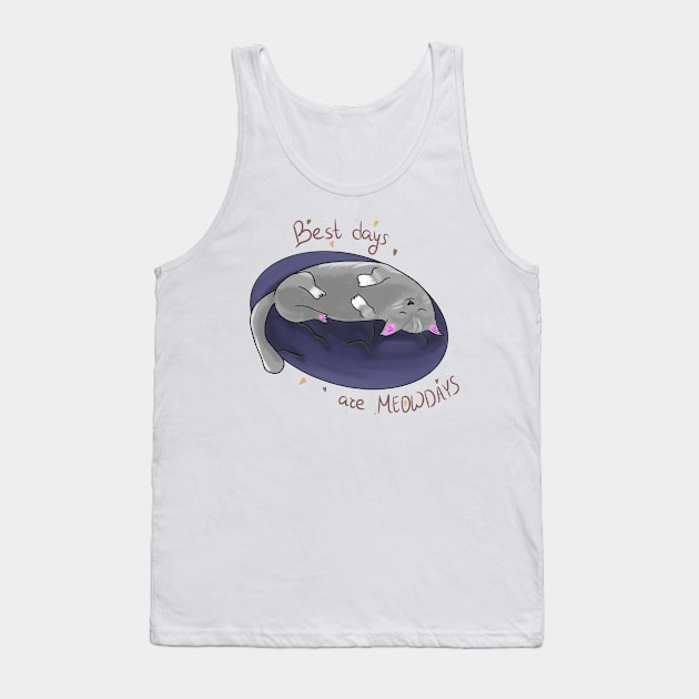 Best days are meowdays Tank Top by Antiope